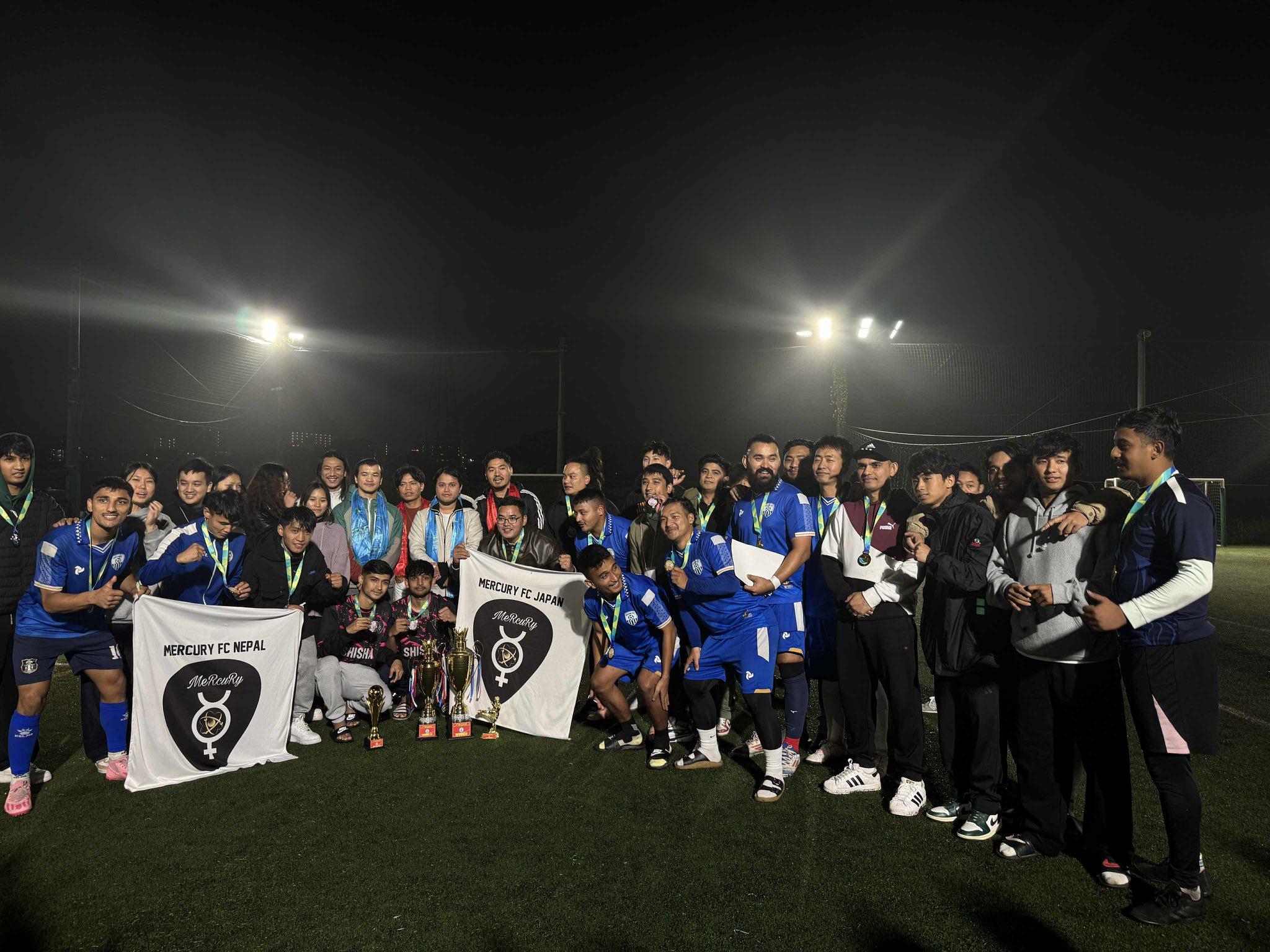 2nd 8848 Gold Cup मा Oizumi FC विजेता बन्दै  ४ लाख येन प्राप्त गरे